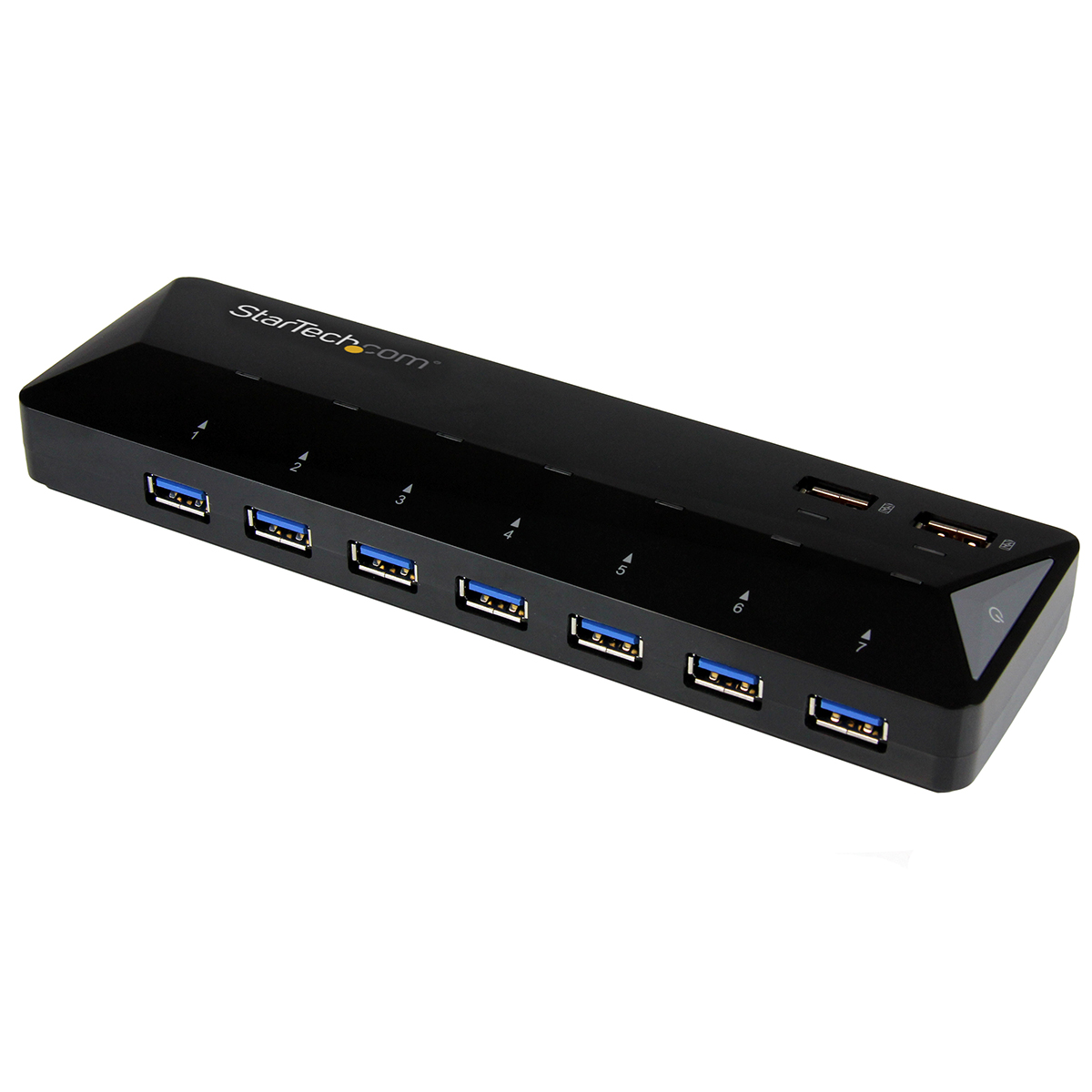 StarTech.com 7 Port USB 3.0 USB A  Hub, AC Adapter Powered, 200 x 60 x 25mm