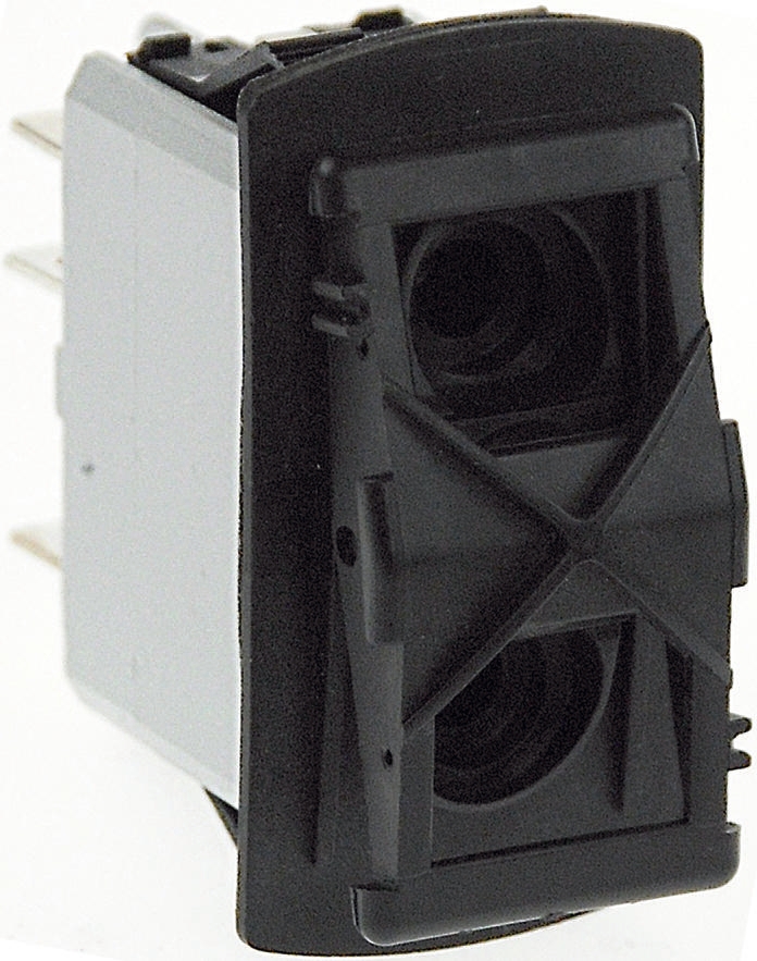 APEM DPDT, On-Off-(On) Rocker Switch Panel Mount
