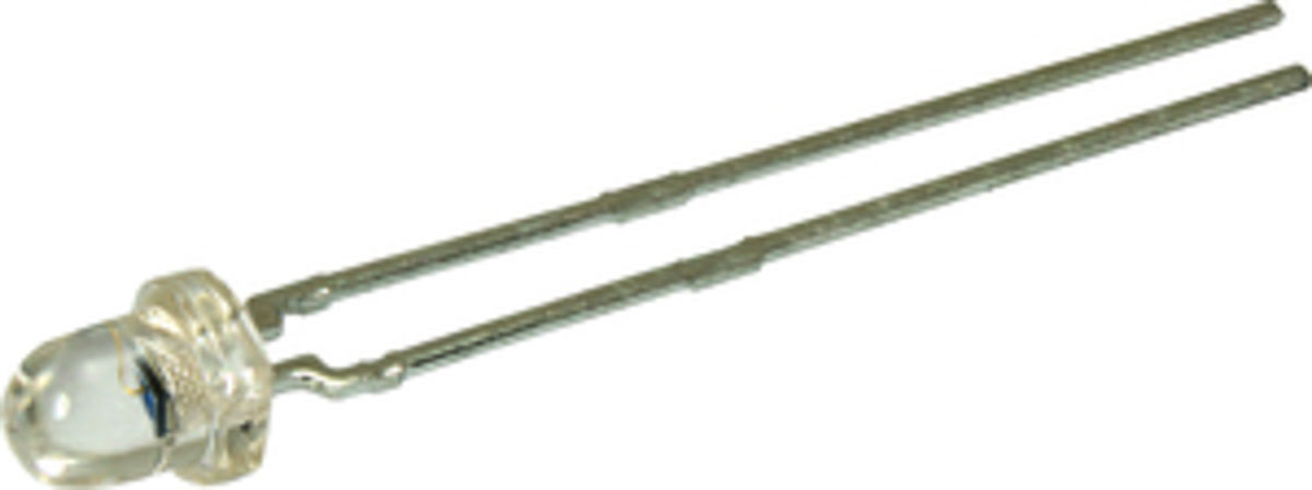 Vishay, TEFD4300 IR Si Photodiode, Through Hole 3mm package