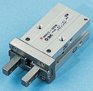 SMC 2 Finger Double Action Pneumatic Gripper, MHZ2-6D, Parallel Gripping Type