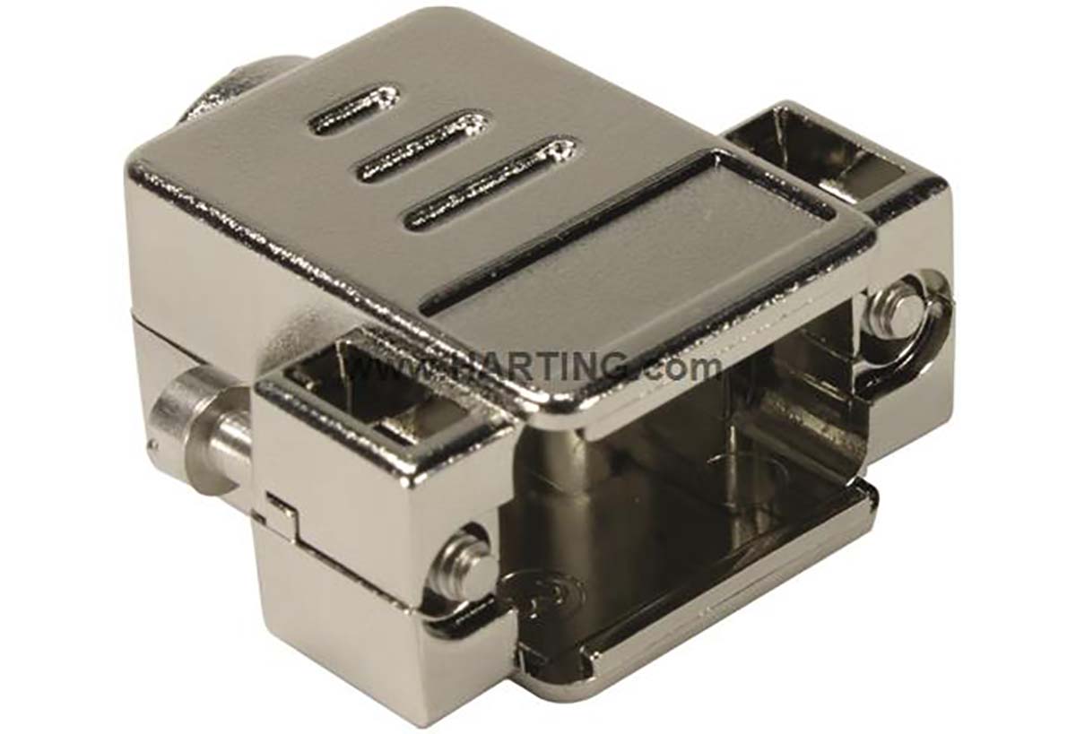 HARTING D-sub Series Thermoplastic D Sub Backshell, 37 Way
