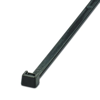 Phoenix Contact Cable Ties, Standard, 300mm x 7.8 mm, Black Polyamide, Pk-100