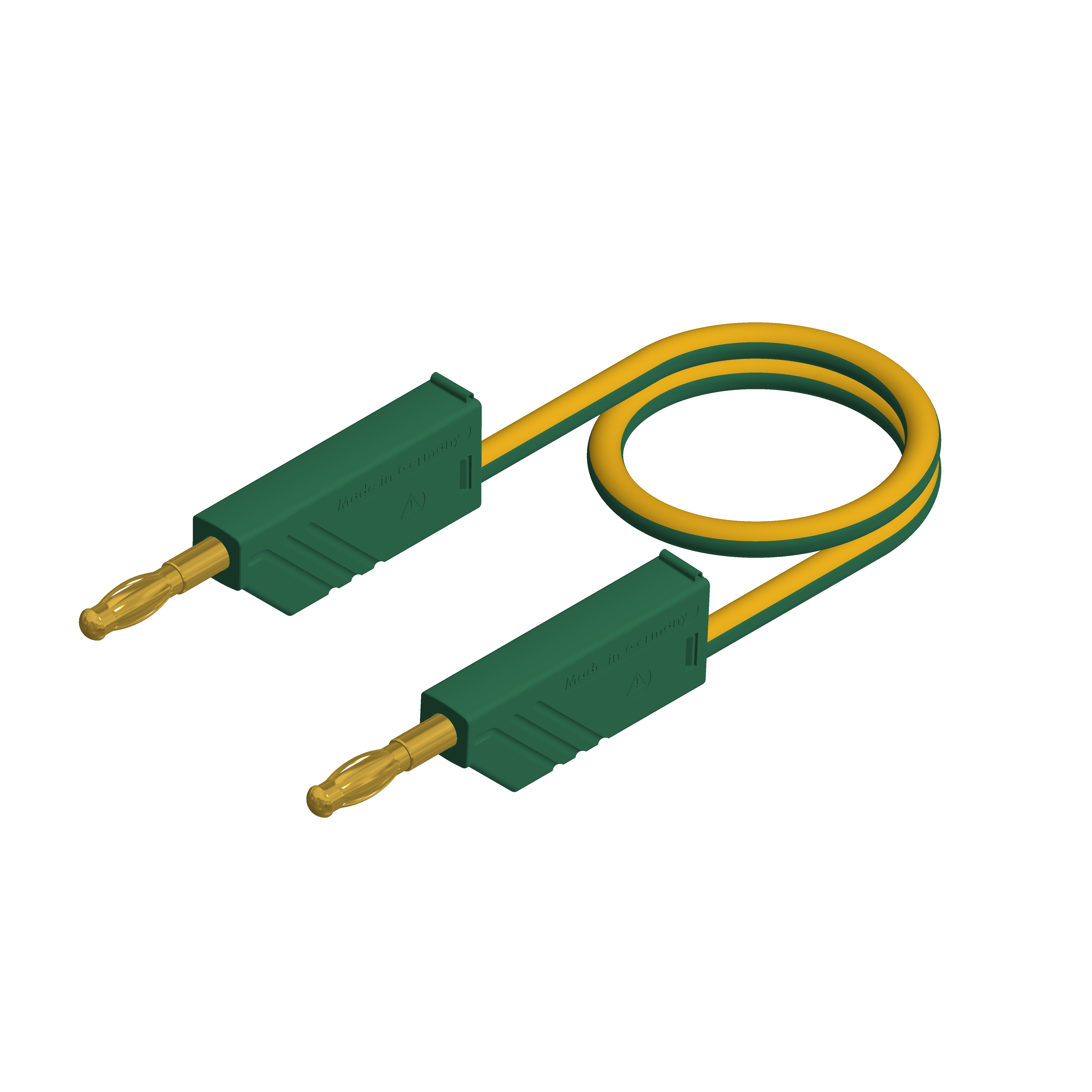 Hirschmann Test & Measurement Test Probes, 32A, 60V dc, Green, 1m Lead Length