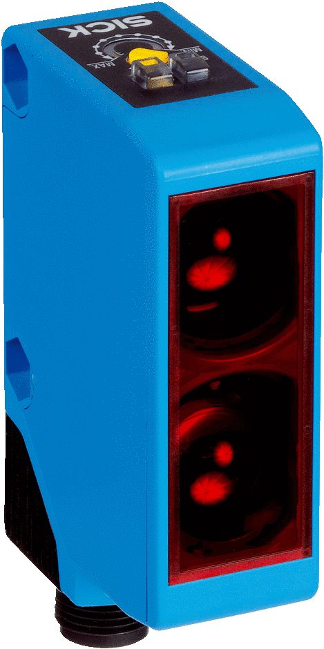 Sick Background Suppression Photoelectric Sensor, Block Sensor, 100 mm → 300 mm Detection Range