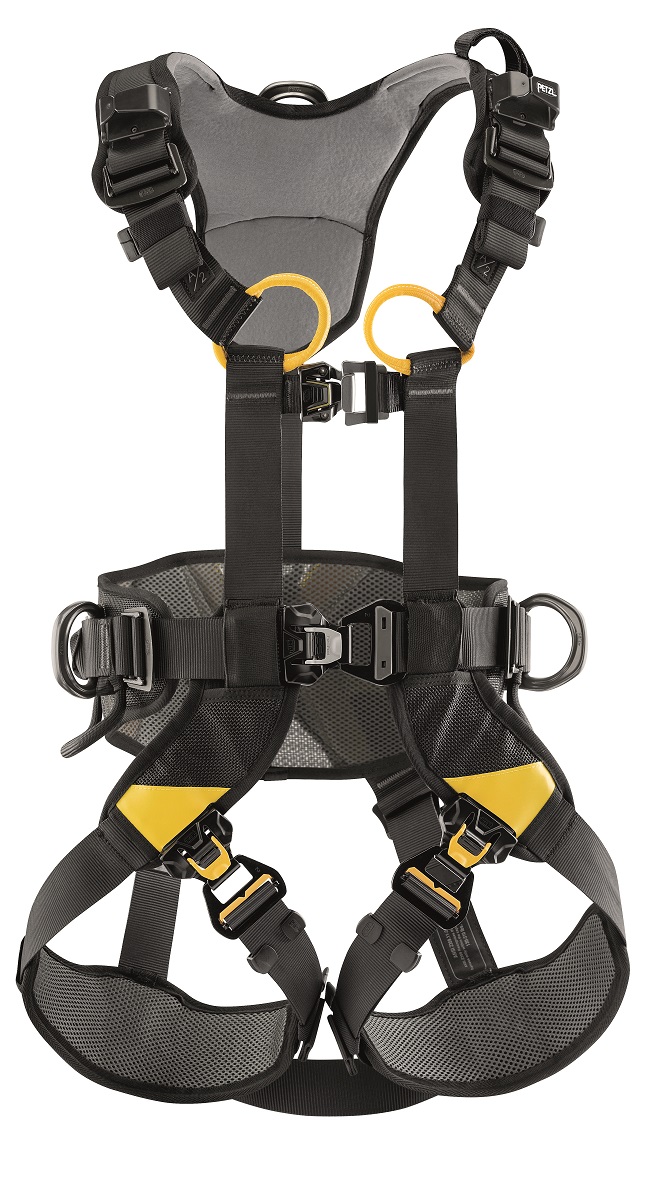 Petzl C072DA01 Rear, Side Attachment Fall Arrest Harness, 1