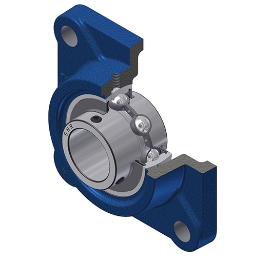 4 Hole Flange Bearing Unit, UCF306, 30mm ID