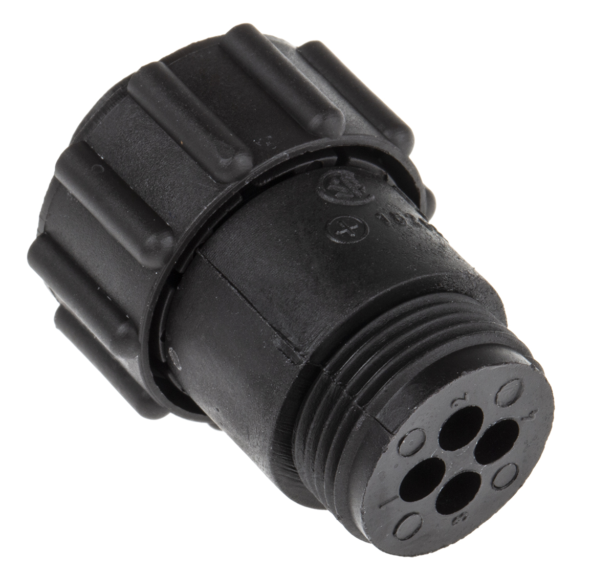 TE Connectivity Circular Connector, 4 Contacts, In-Line, Standard Connector, Plug, Male, CPC Series