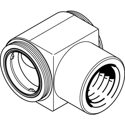 Festo LK-1/8 Series, G 1/8 to G 1/8 Female, 9181