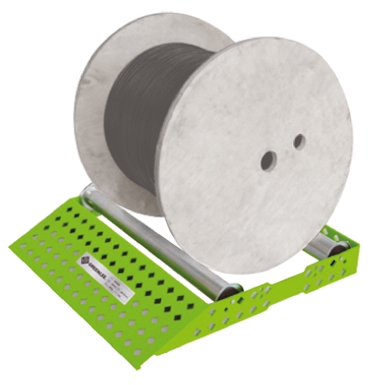 Greenlee Cable Drum Roller52055384 in Zinc Plated SteelCable Drum Roller, 1 shelf