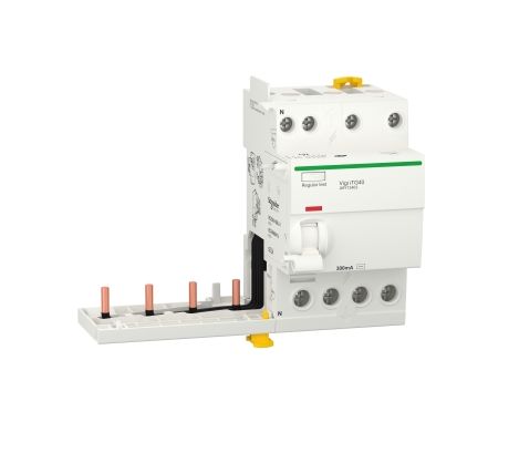 Schneider Electric Acti9 iTG40 RCCB, 63A, 4 Pole, 300mA, Type AC, 400V ac