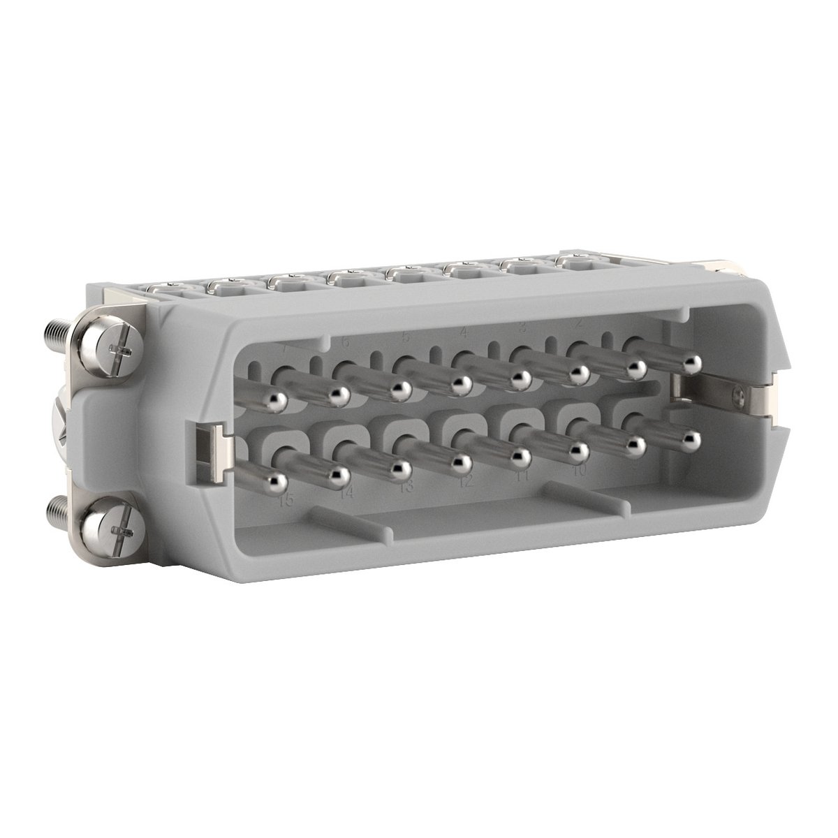 Lapp Insert, 16 Way, 10A, Male, H-A 16, 600 V