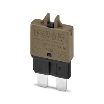 Phoenix Contact Thermal Circuit Breaker -  Single Pole 32V dc Voltage Rating Base Mounting, 7.5A Current Rating