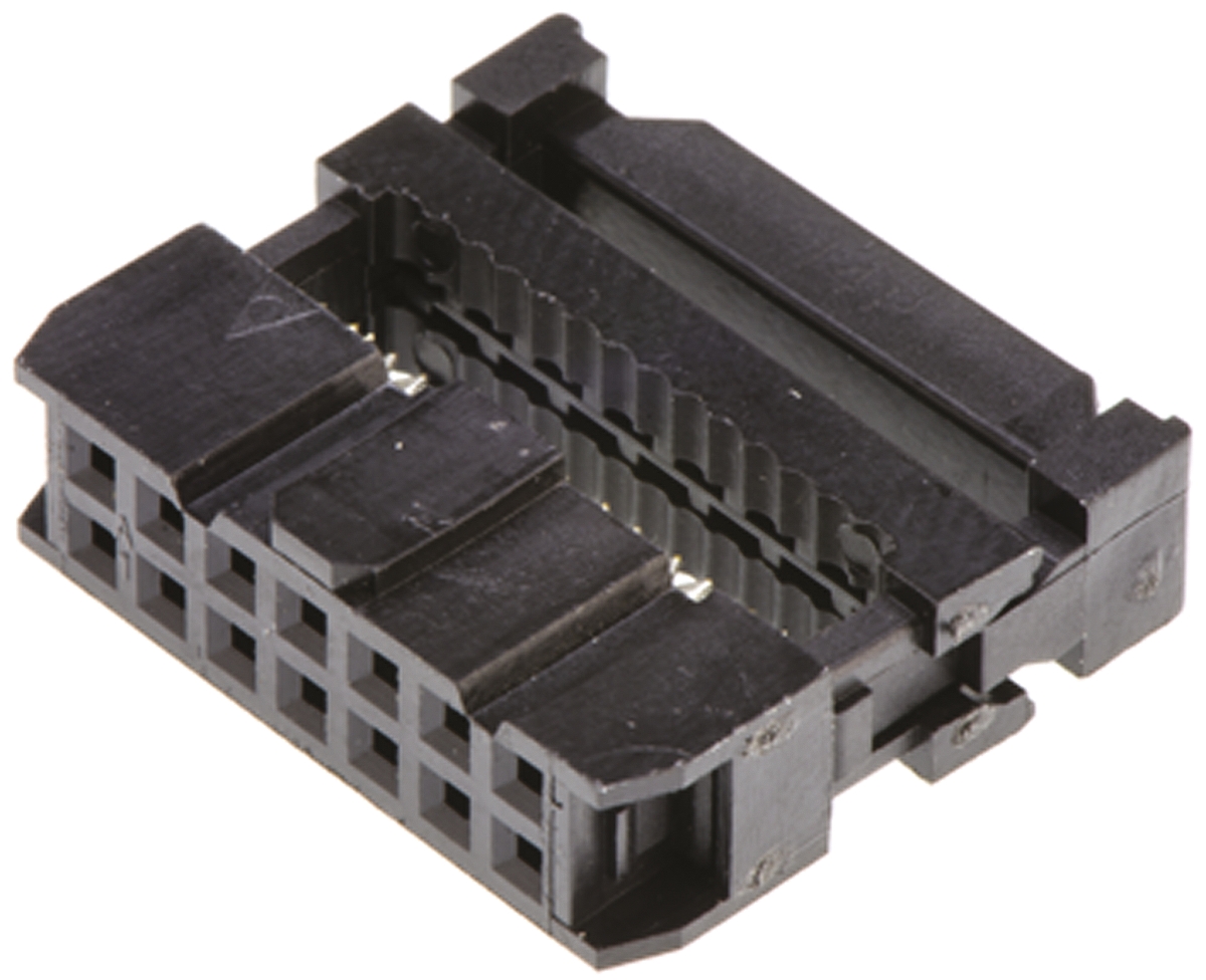 Amphenol Communications Solutions 14-Way IDC Connector Socket for Cable Mount, 2-Row