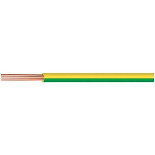 Huber+Suhner RADOX Series Grey 4 mm² Hook Up Wire, 12 AWG, 100m, RADOX 125 4.0 MM² YELLOW/GREEN