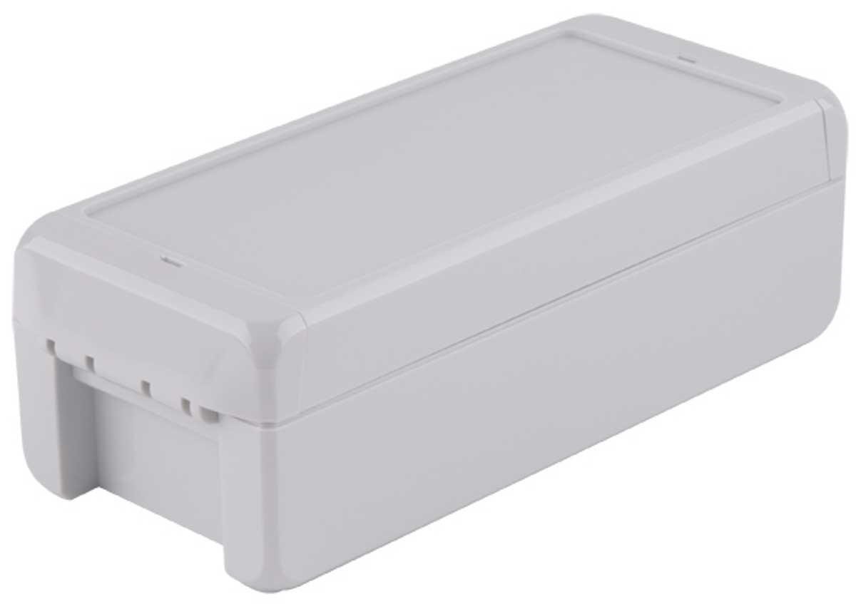 Bopla Bocube Series Light Grey ABS Enclosure, IP66, IP68, Light Grey Lid, 191 x 80 x 60mm