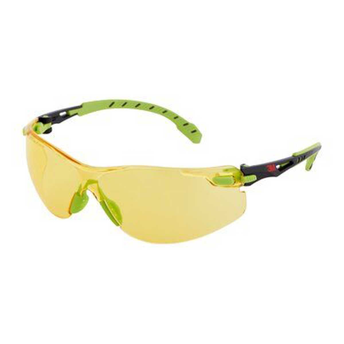 3M Solus™ 1000 Anti-Mist UV Safety Spectacles, Amber PC Lens