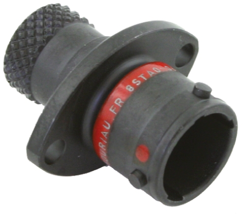 Souriau Sunbank by Eaton Circular Connector, 9 Contacts, Panel, Standard Connector, Socket, Male, IP67, 8STA Series