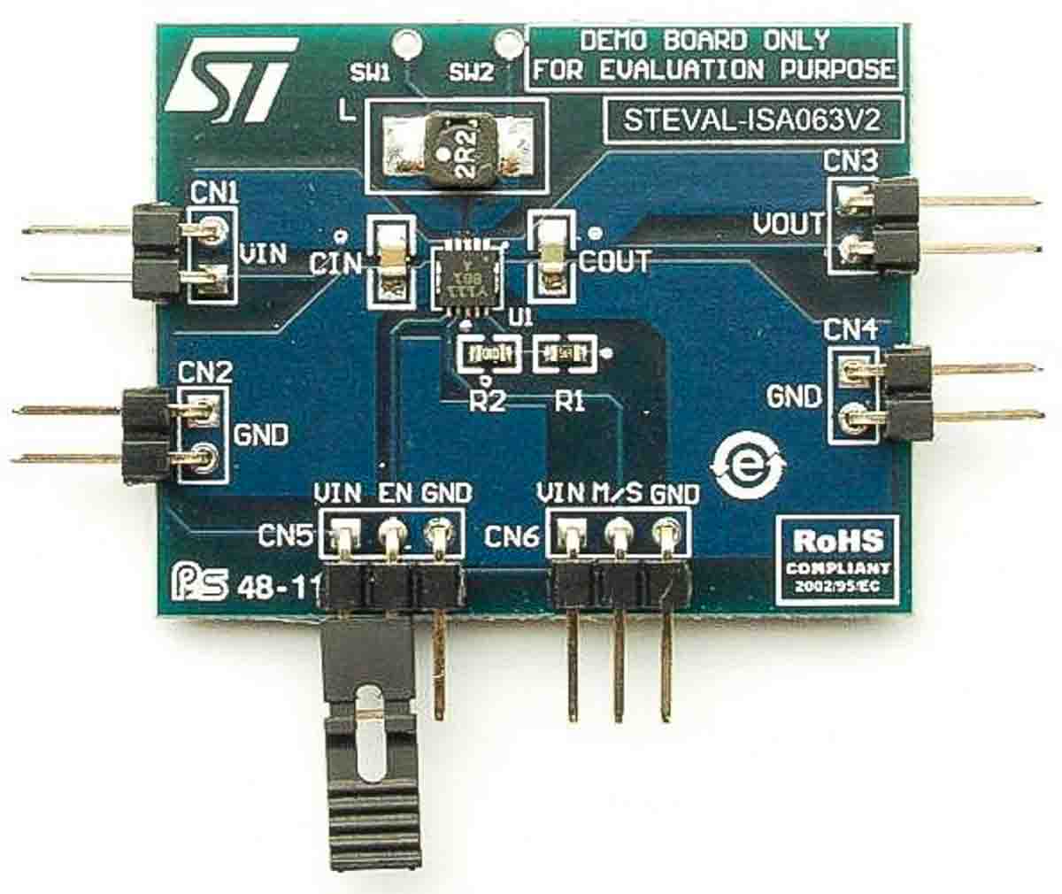 STMicroelectronics Demonstration Board Power Management for STBB1-APUR for MOSFET Switch
