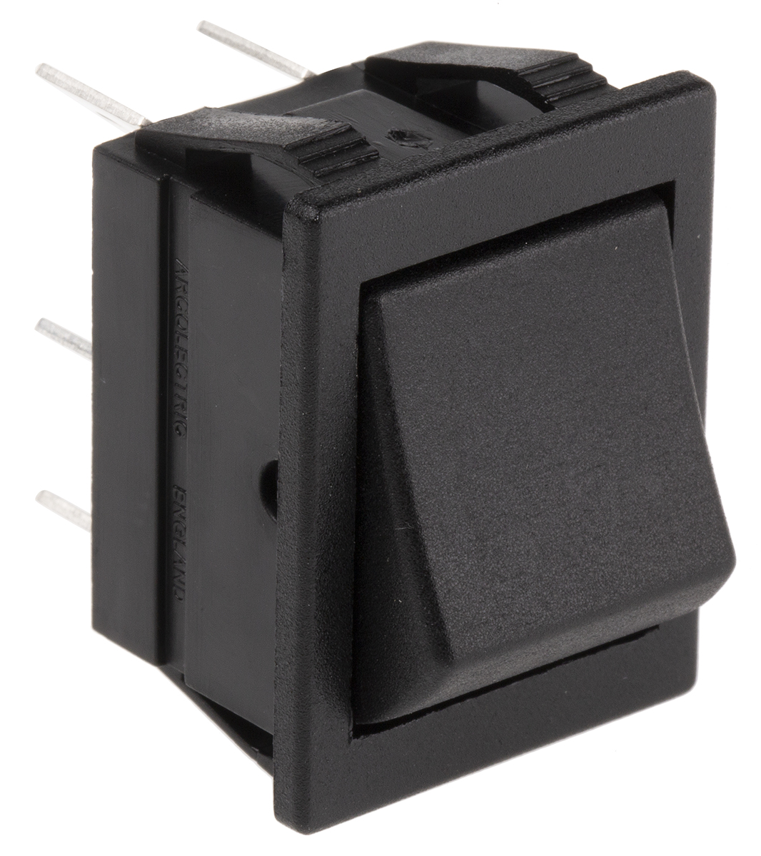 Arcolectric (Bulgin) Ltd DPDT, On-Off-On Rocker Switch Panel Mount