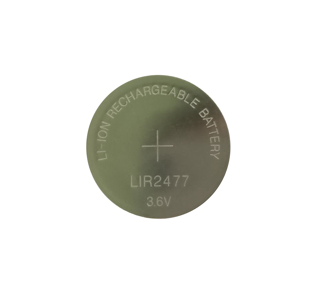 RS PRO LIR2477 3.6V Lithium Button Rechargeable Battery, 200mAh
