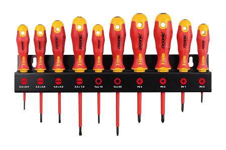 Felo Phillips; Pozidriv Insulated Screwdriver Set, 10-Piece