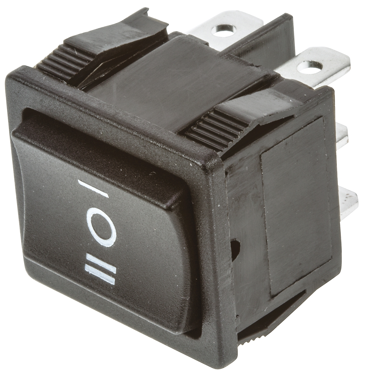TE Connectivity DPDT, On-Off-On Rocker Switch Panel Mount