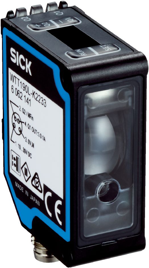 SICK Background Suppression Photoelectric Sensor, Rectangular Sensor, 3000 mm Detection Range