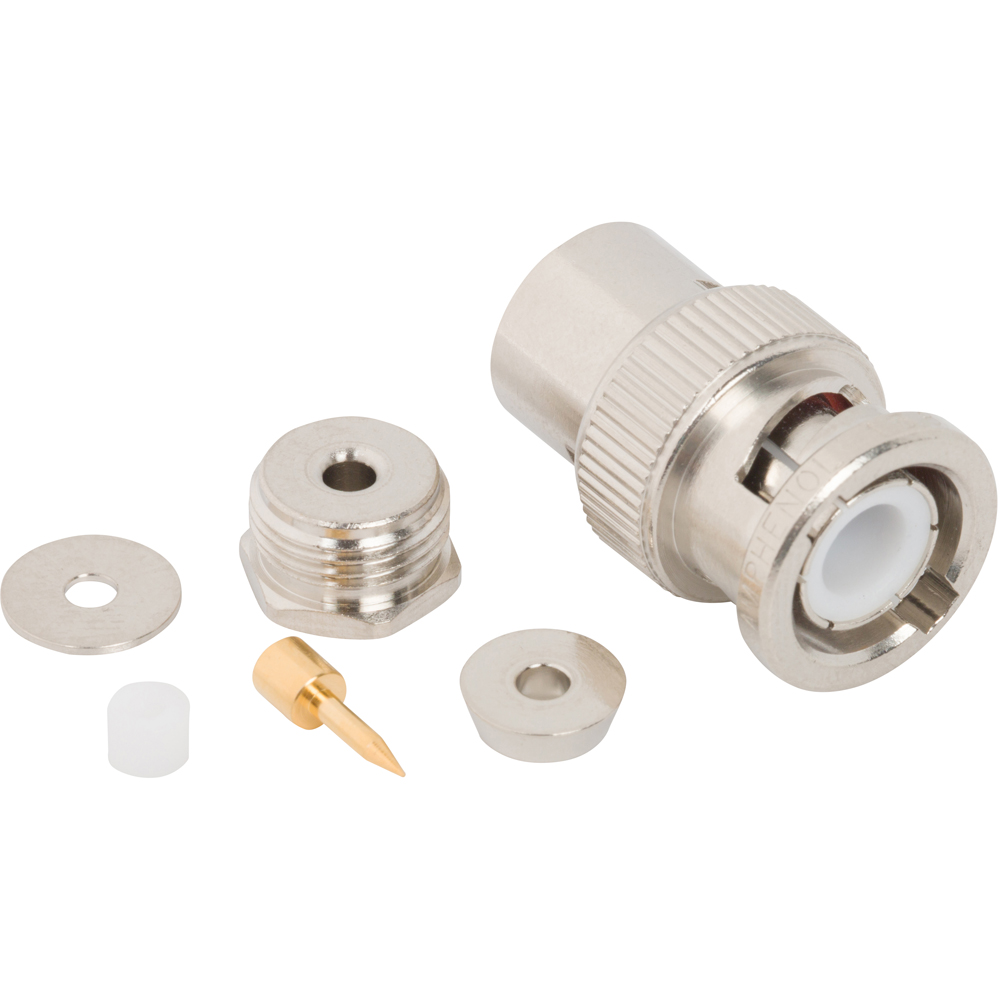 Amphenol RF Straight RF Adapter BNC Plug 4GHz