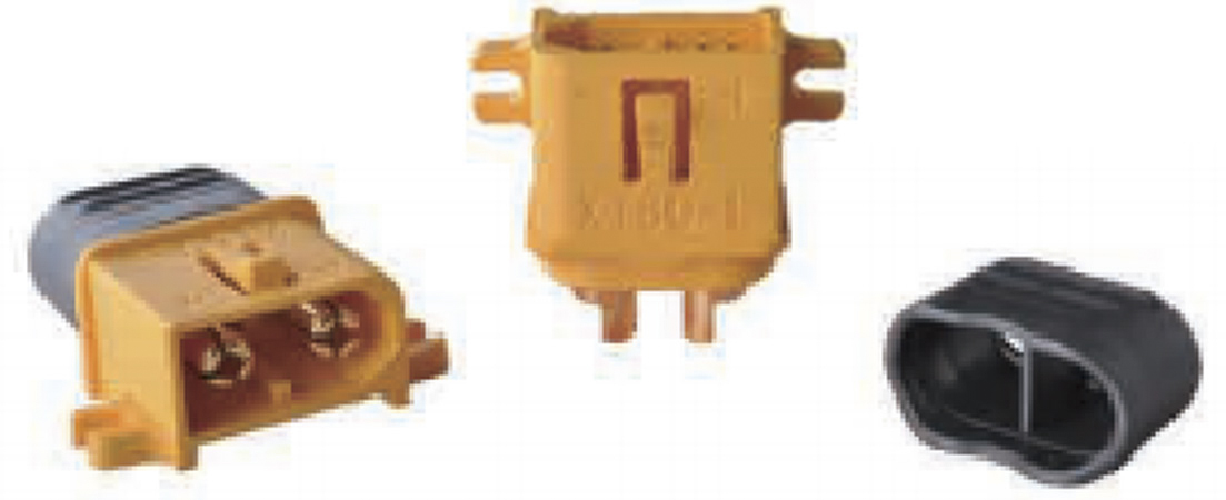 RS PRO Compact Power Connector Plug, 2P, 30A, 500 V dc