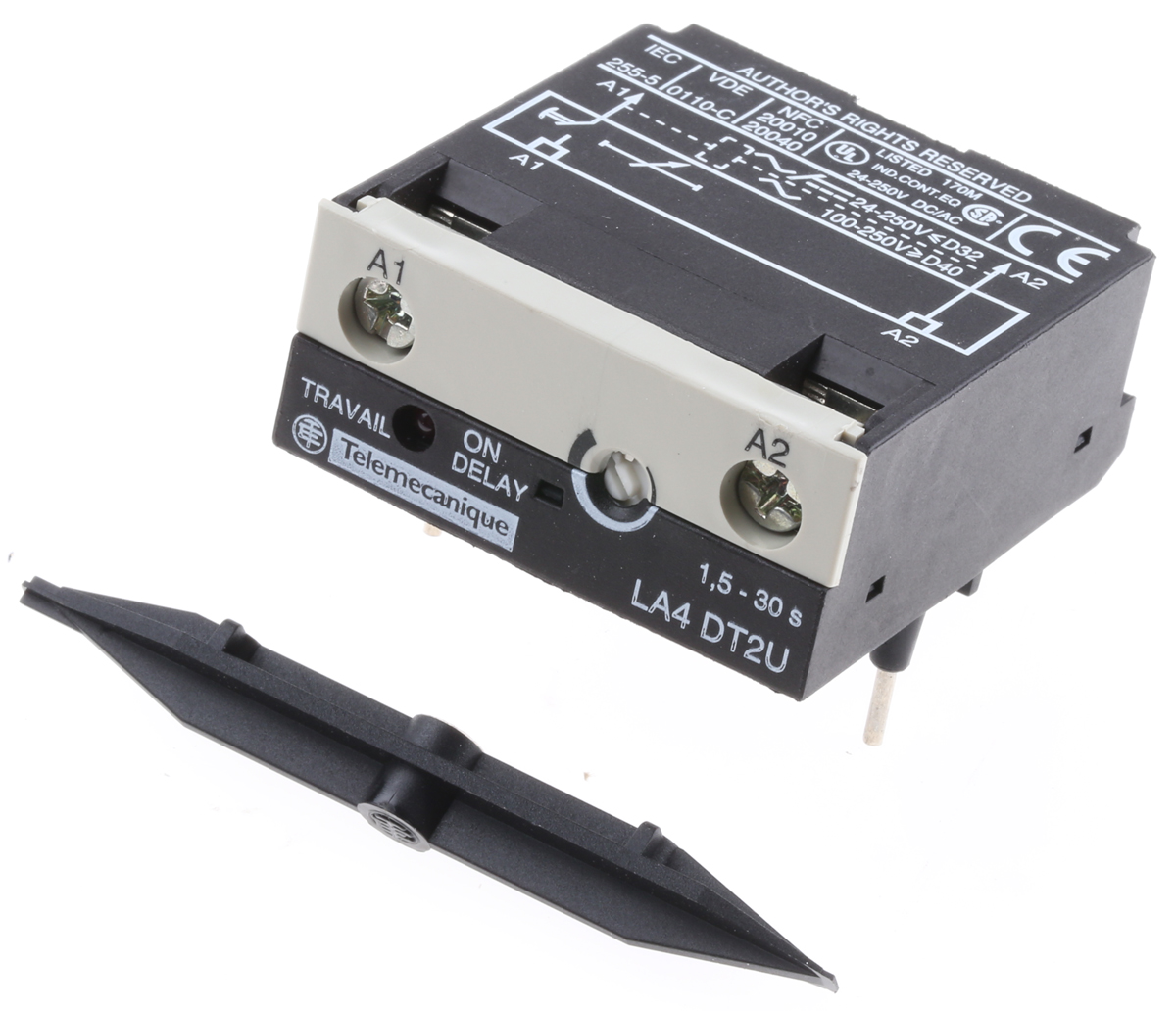 Schneider Electric TeSys Contactor Timer, 250 V ac/dc