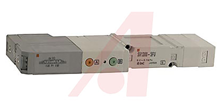 SMC 3/4 Pneumatic Solenoid Valve - Solenoid/Pilot SV1000 Series 24V dc