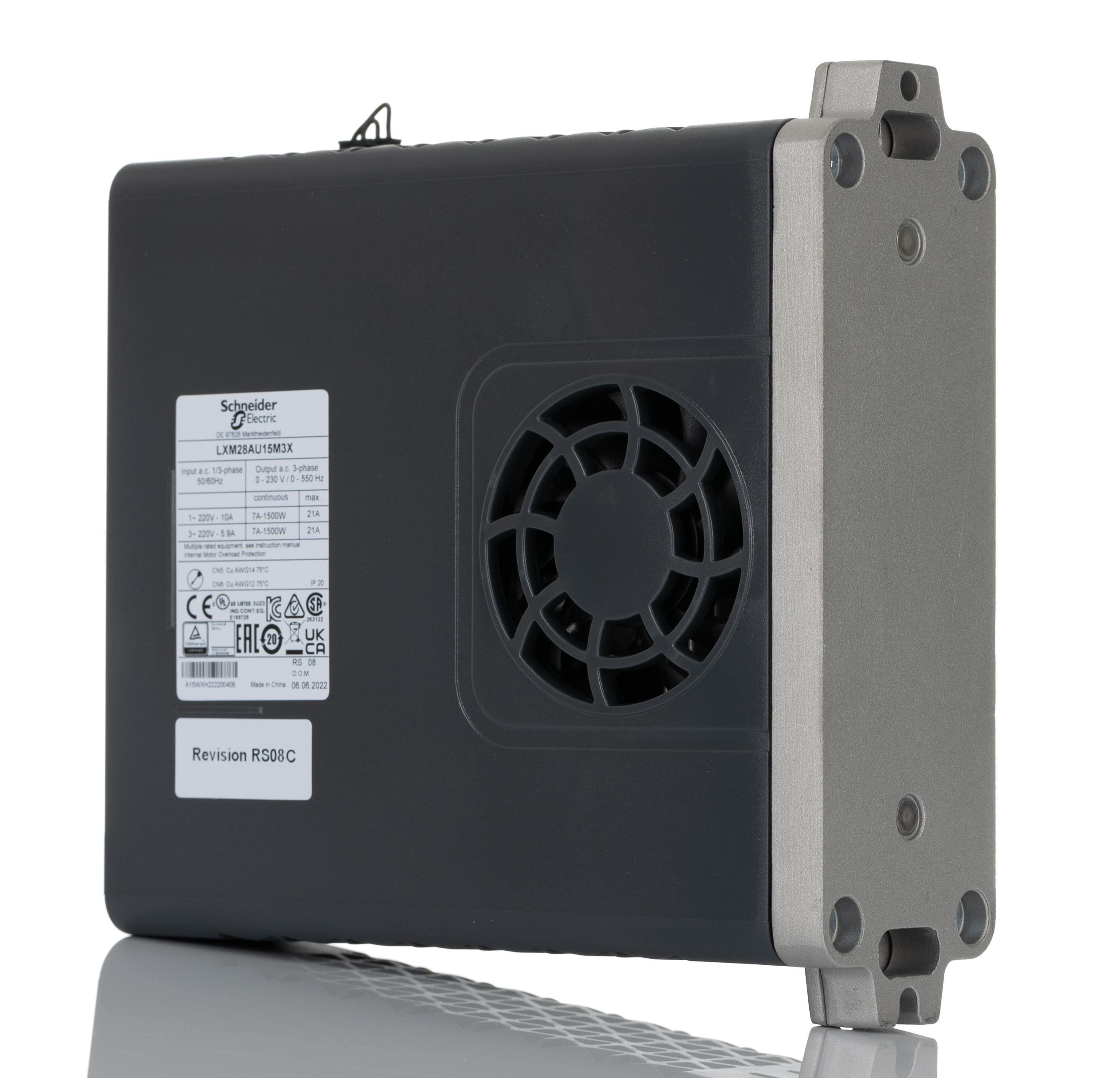 Schneider Electric 1.5 kW Servo Drive, 3 Phase, 10 A, Encoder Feedback, Motion Function