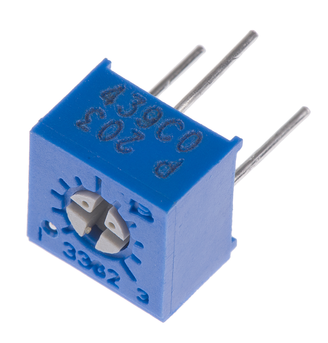 20kΩ, Through Hole Trimmer Potentiometer 0.5W Top Adjust Bourns, 3362