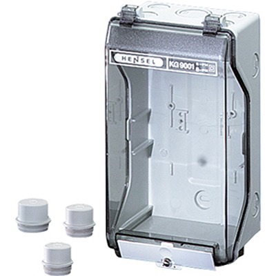 HENSEL KG Series Grey Polystyrene Junction Box, IP55, IP66, 95 x 101 x 205mm