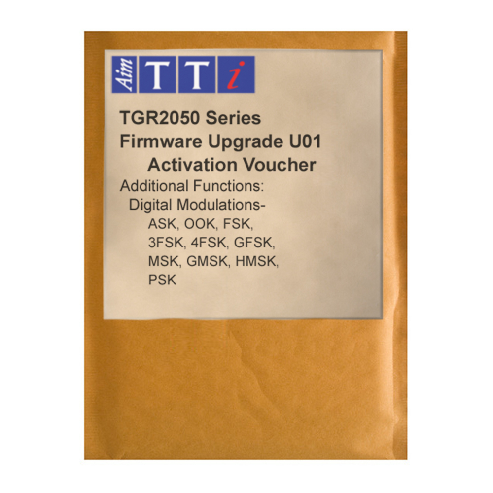 Aim-TTi RF Signal Generator Software for Use with Windows