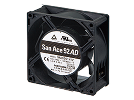 Sanyo Denki San Ace 9AD Series Axial Fan, 100 → 240 V ac, AC Operation, 90m³/h, 4.5W, 80mA Max, 92 x 92 x 38mm