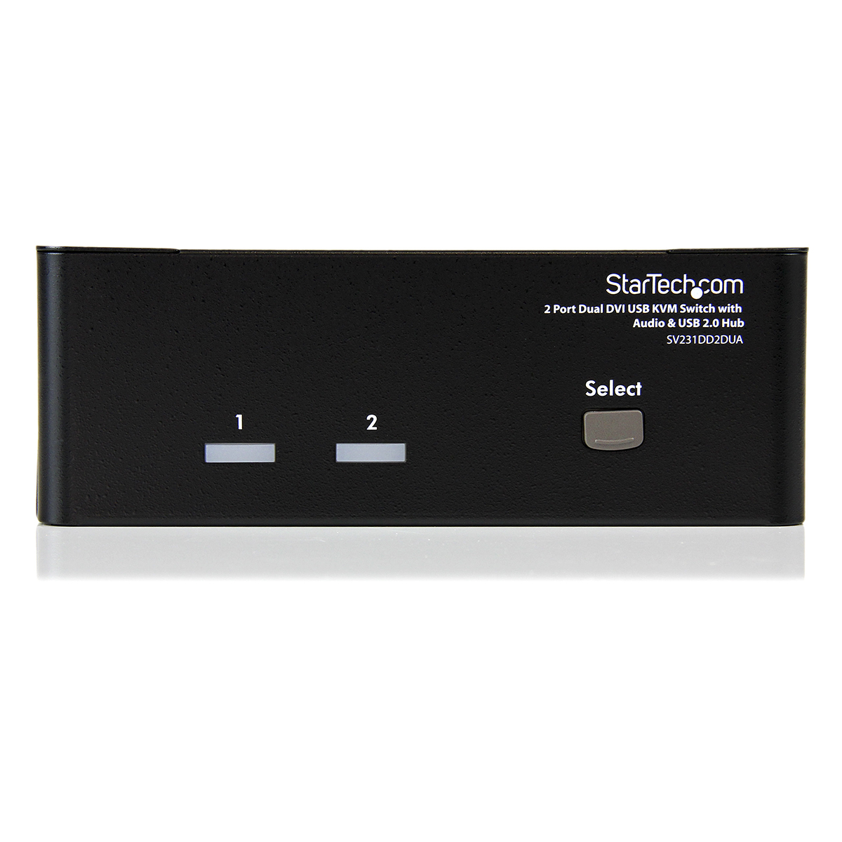 StarTech.com 2 Port Dual Monitor USB DVI KVM Switch, 3.5 mm Stereo 1920 x 1200 Maximum Resolution