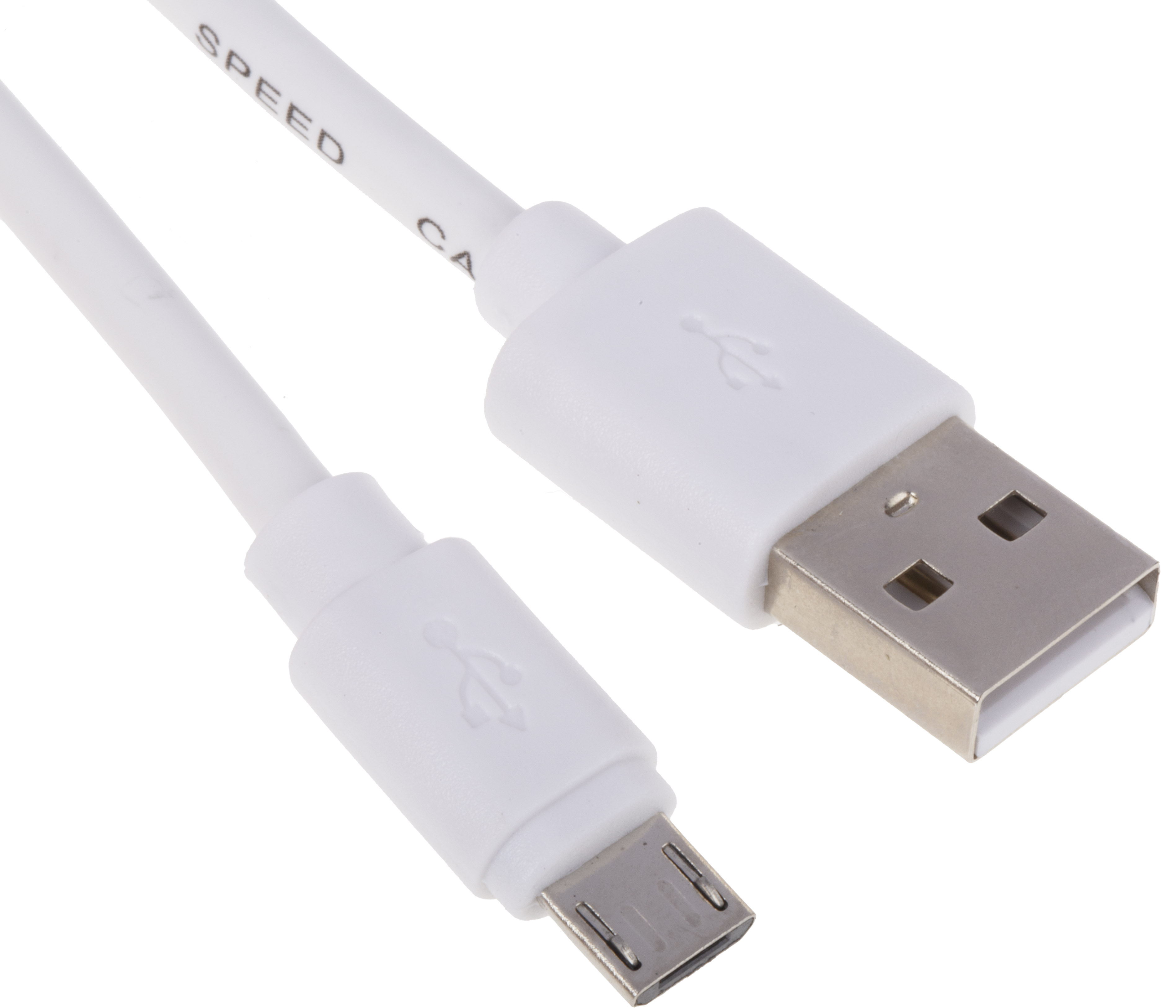 RS PRO USB 2.0, Male USB A to Male Micro USB B, 1m