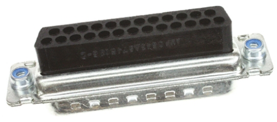 TE Connectivity Amplimite HDP-20 25 Way Cable Mount D-sub Connector Plug