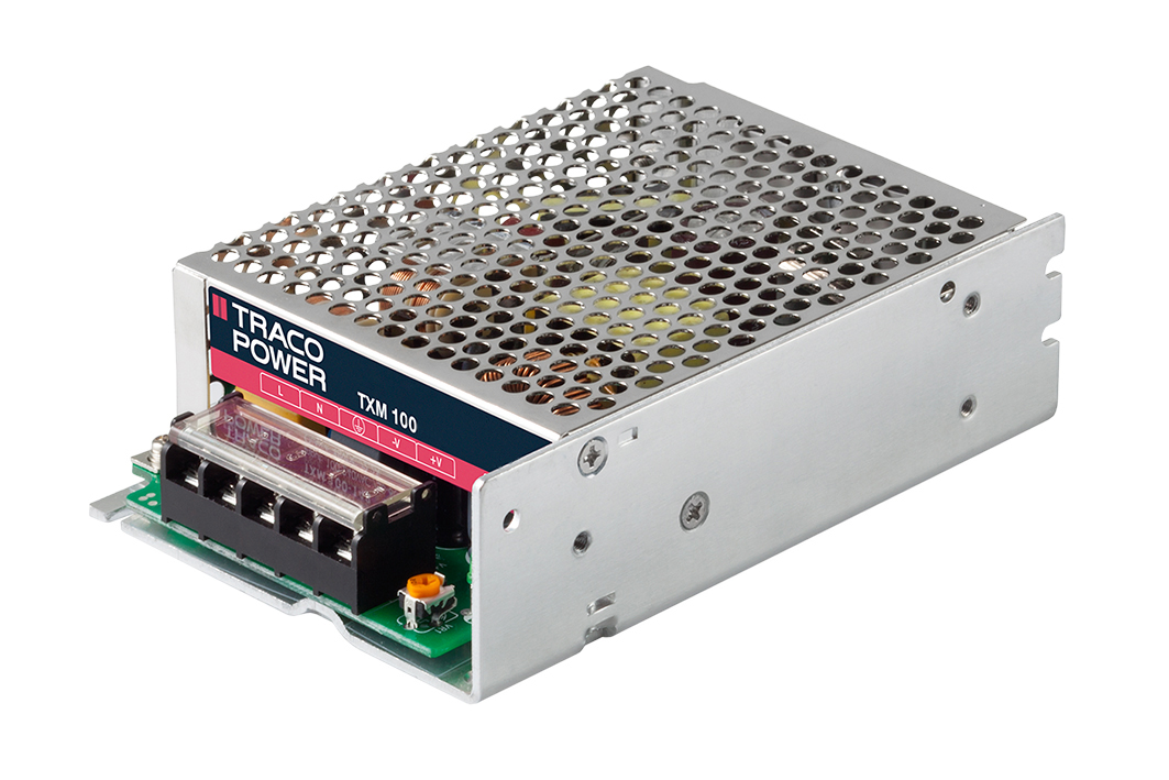 TRACOPOWER Switching Power Supply, TXM 100-112, 12V dc, 8.5A, 100W, 1 Output, 85 → 264V ac Input Voltage