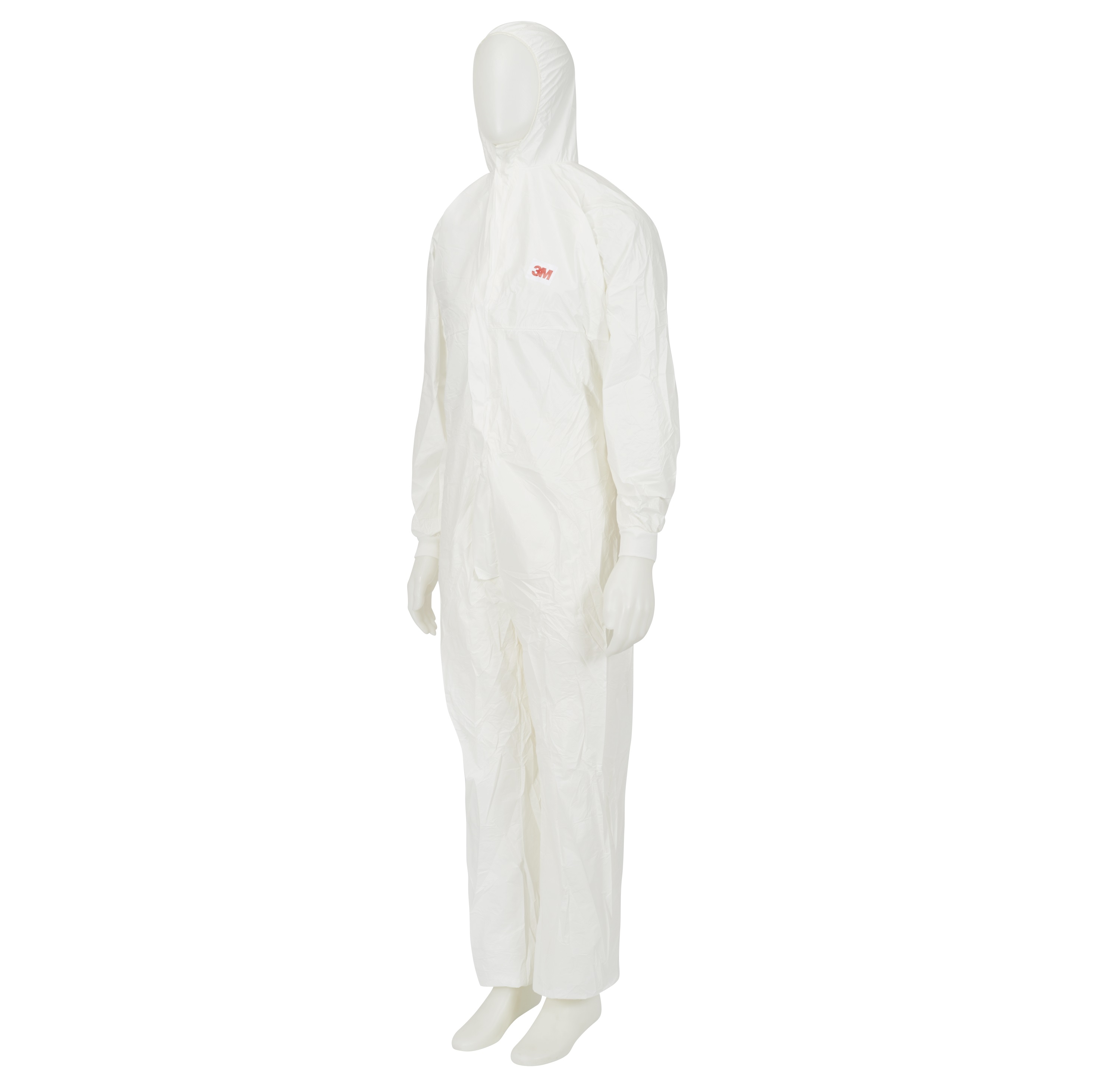 3M White Disposable Coverall, S