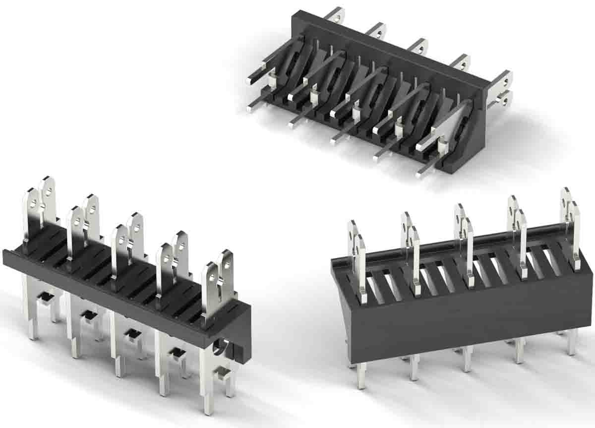 Wurth Elektronik WR-FAST Series Vertical Through Hole PCB Header, 5 Contact(s), 5.08 mm Pitch, 1 Row, Shrouded