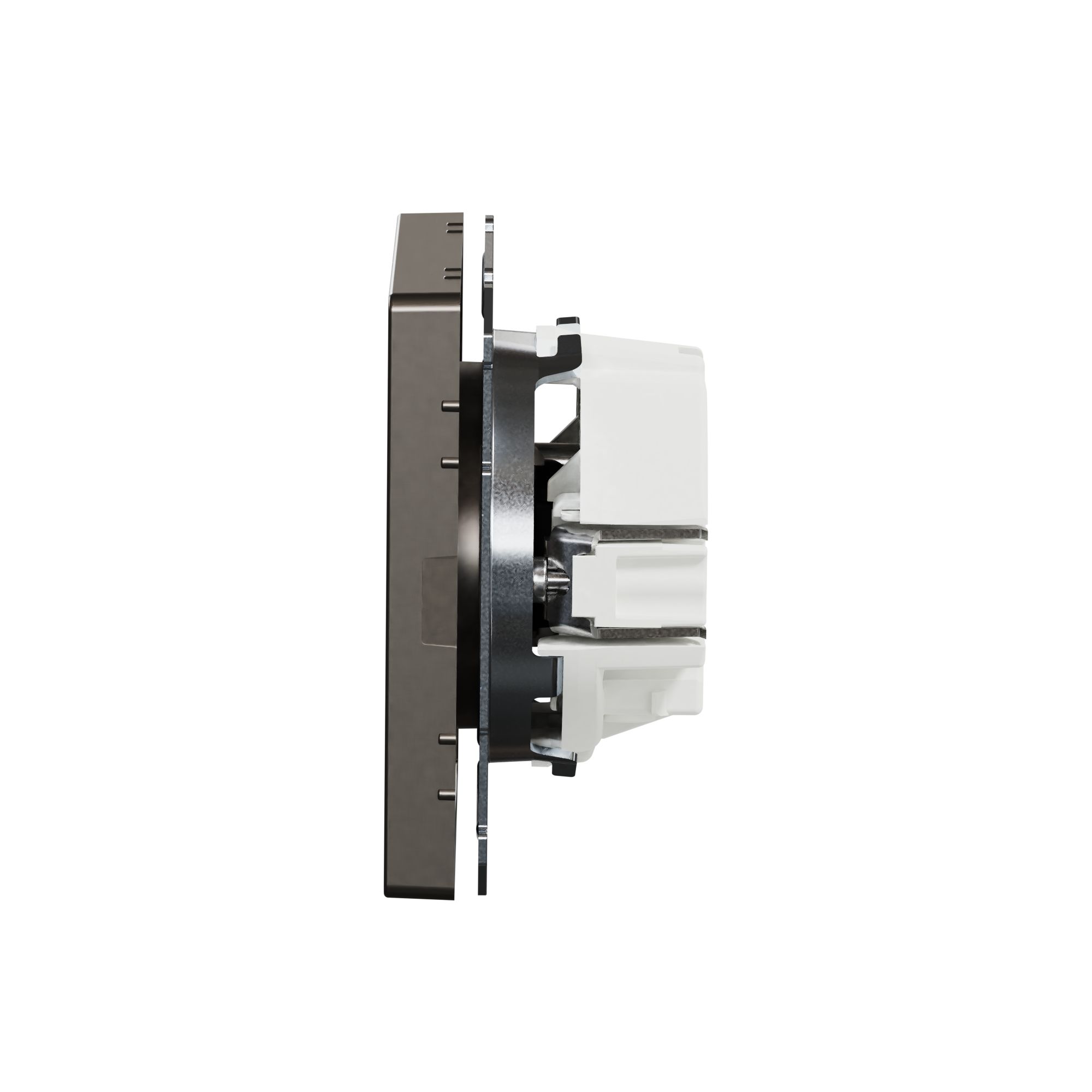 Schneider Electric Grey, 1 Gang, System M