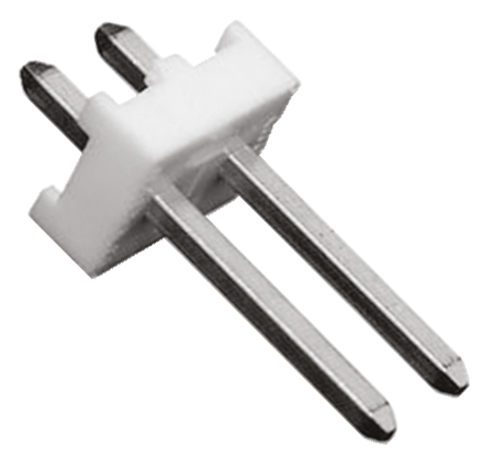 Molex KK 396 Series Straight Through Hole Pin Header, 2 Contact(s), 3.96 mm Pitch, 1 Row, Unshrouded