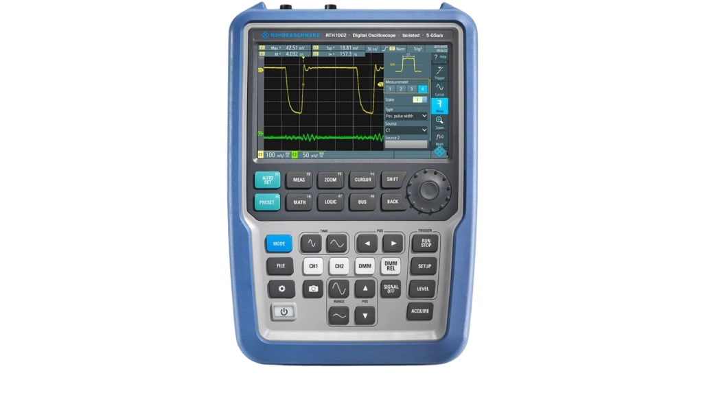 Rohde & Schwarz RTH Series, 500MHz Bench Oscilloscope, 4 Analogue Channels - RS Calibrated