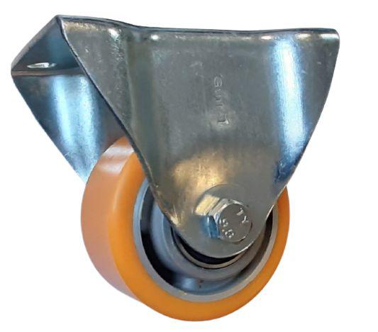 Guitel Hervieu Fixed Castor Wheel, 400kg Capacity, 100mm Wheel