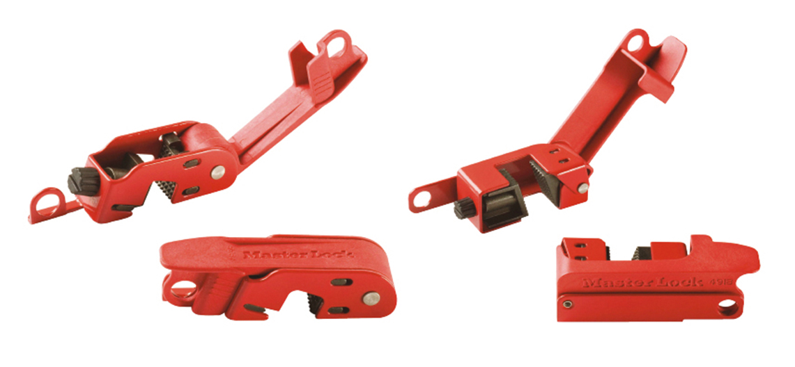Ideal Industries Red 1-Lock Plastic Lockout Kit