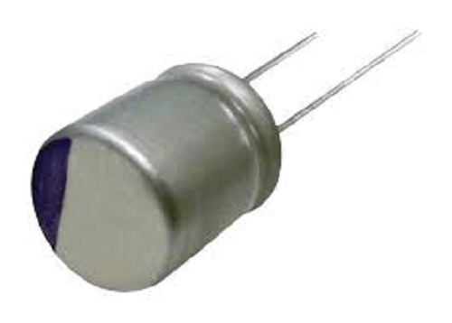 Panasonic 470μF Through Hole Polymer Capacitor, 6.3V