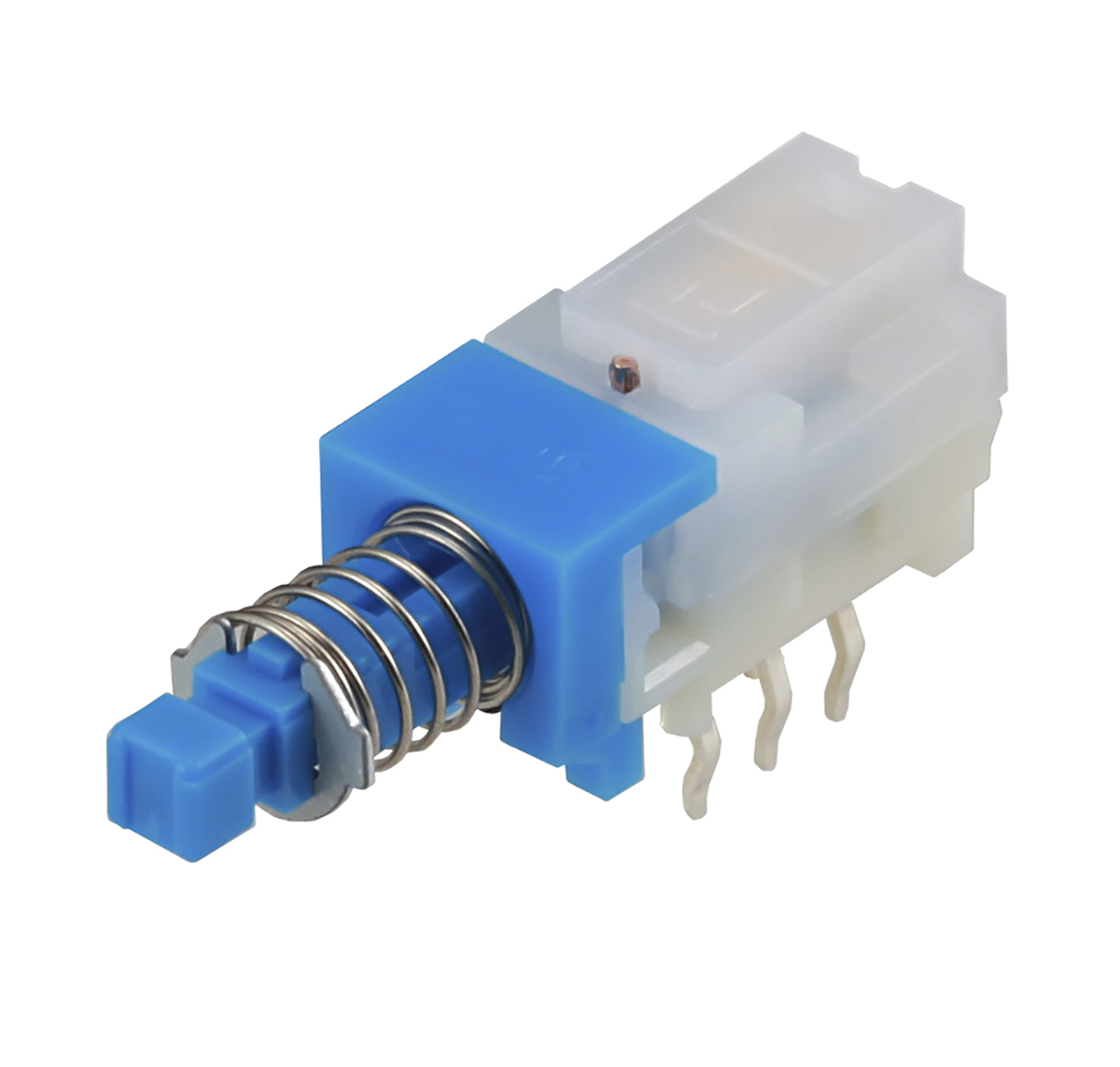 Alps Alpine Push Button Switch, Latching, PCB, DPDT, 30V dc