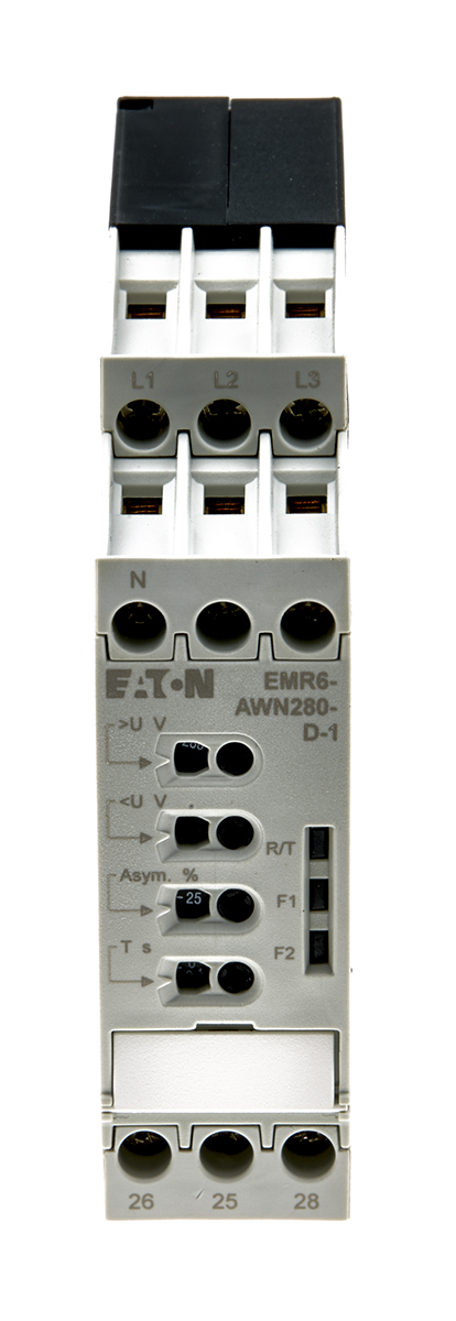 Eaton Phase, Voltage Monitoring Relay, 180 → 280V ac, DIN Rail
